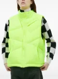 Undercover quilted puffer vest - Yellow