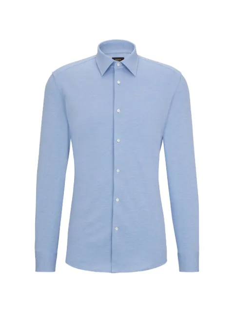 BOSS Camisa com abotoamento