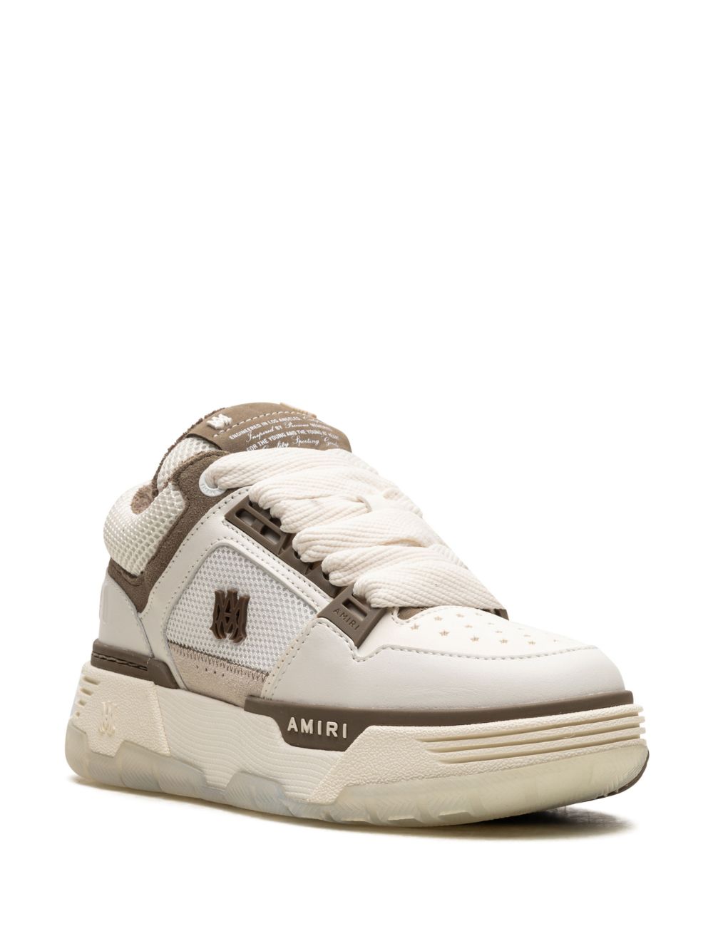AMIRI chunky lace-up sneakers - Wit