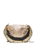 Madison.Maison Raquel mesh crossbody bag - Gold