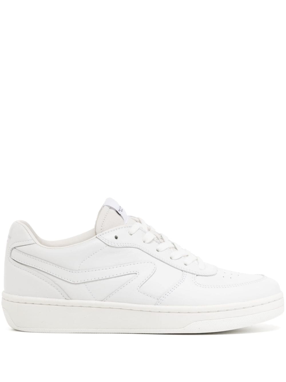Shop Rag & Bone Retro Court Panelled Sneakers In White