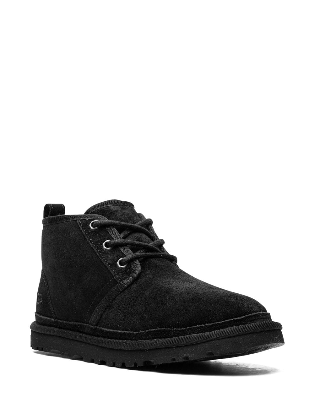 Shop Ugg Neumel "black" Suede Boots