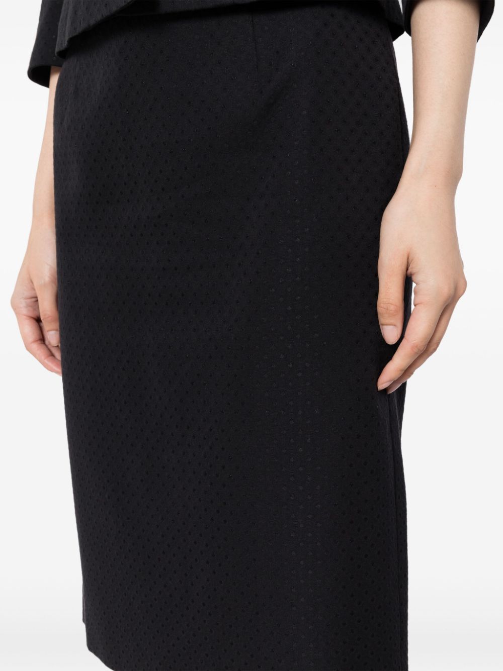 Givenchy polka dot-pattern skirt suit Women