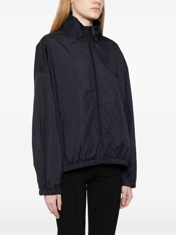 Alexander Wang Coaches Pinstripe Track Jacket - Farfetch