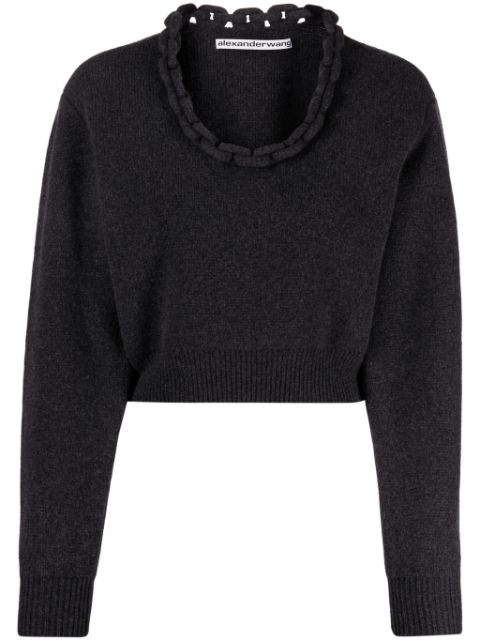 Alexander Wang scoop-neck cashmere jumper Women