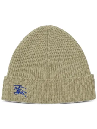 ハット BURBERRY Khaki Cashmere Beanie Hat 21885326_51685594_322.jpg