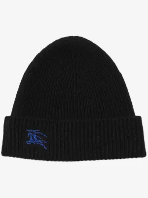 NWT Burberry Unisex Knit Equestrian Knight Black Cashmere Beanie $380 Burberry | Accessories | Nwt Burberry Unisex Knit Equestrian  main image 3