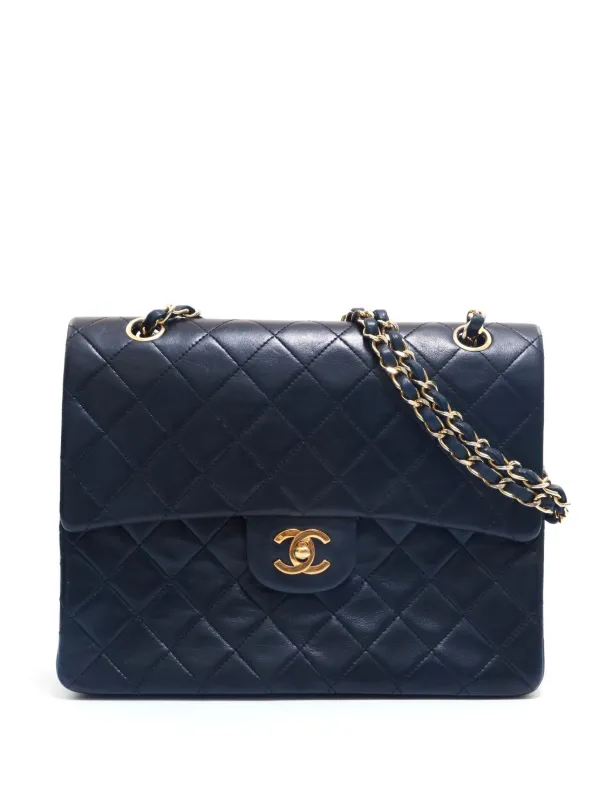 CHANEL Pre-Owned 1985 Square Classic Flap Shoulder Bag - Farfetch