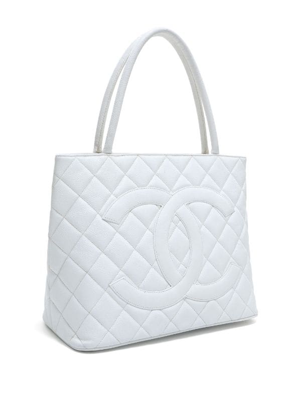 Chanel Reprint Caviar Quilted Medallion Black Tote Bag