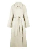 KHAITE cotton-blend coat - White