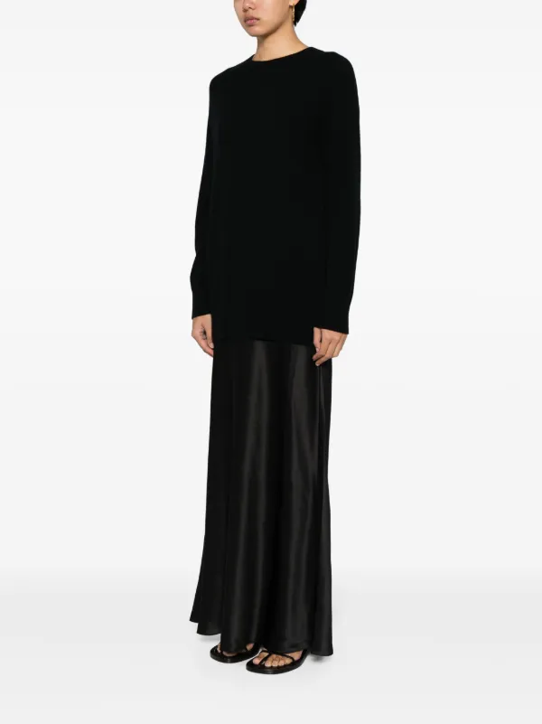 chinese dress ladies Christopher Esber Green Shoulderless Cashmere Monument Dress