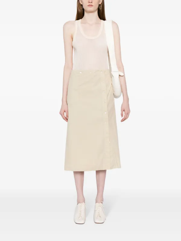 LEMAIRE セミシアータンクトップ | ニュートラル | FARFETCH JP