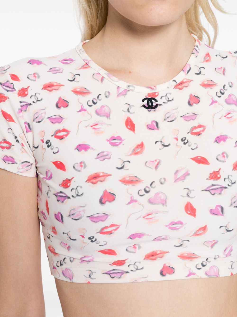 Chanel Print Top