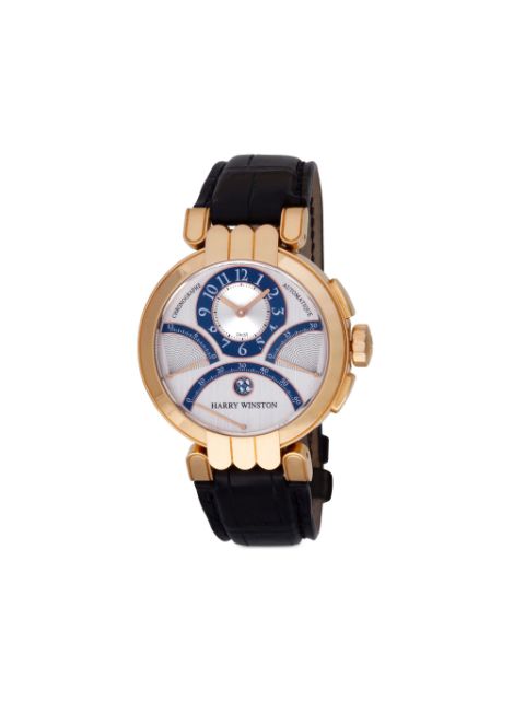 Harry Winston 2000 pre-owned Premier Excenter 39mm 