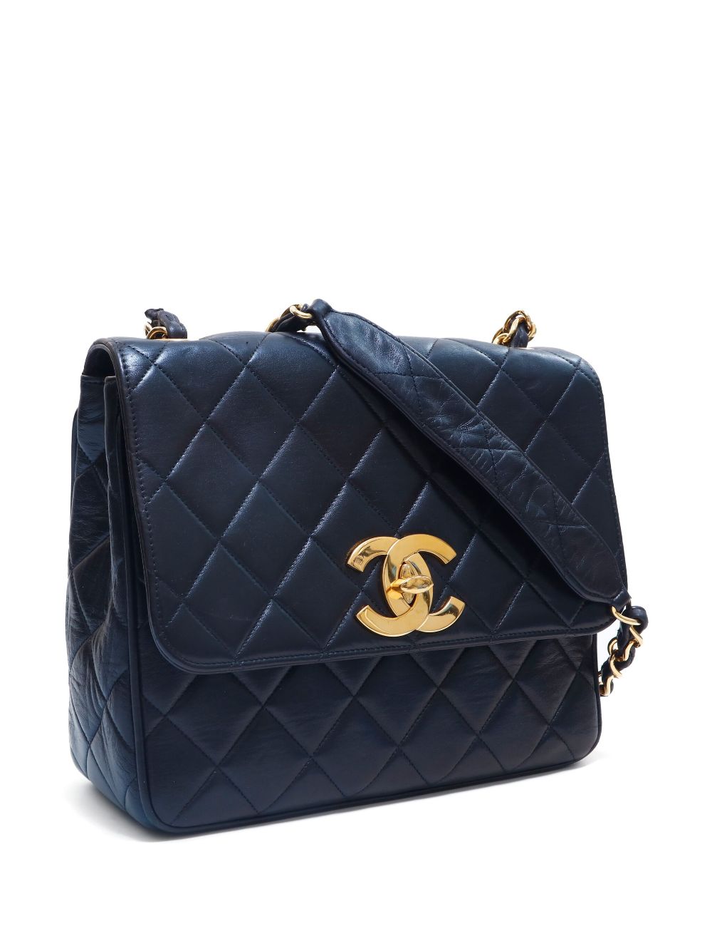 Affordable HOT SALE CHANEL 1995 diamond-quilted shoulder bag Women