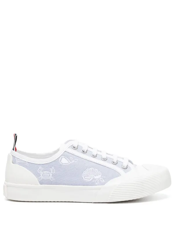 【THOM BROWNE】Graphic Embroider Lace Up Sneakers/送料込み 21887668_52807270_600.jpg