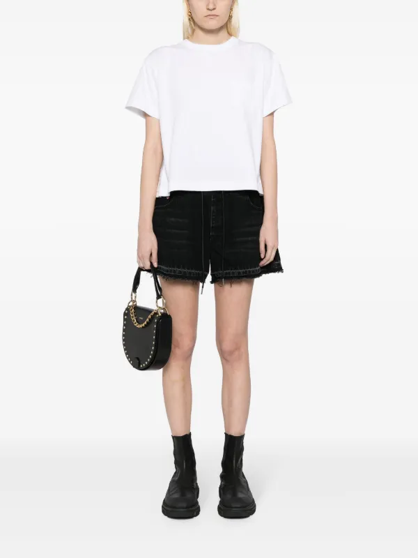 25SS Sacai Cotton Chino Shorts 黒 1 Cotton Chino Shorts | sacai Official Store サカイ オフィシャル