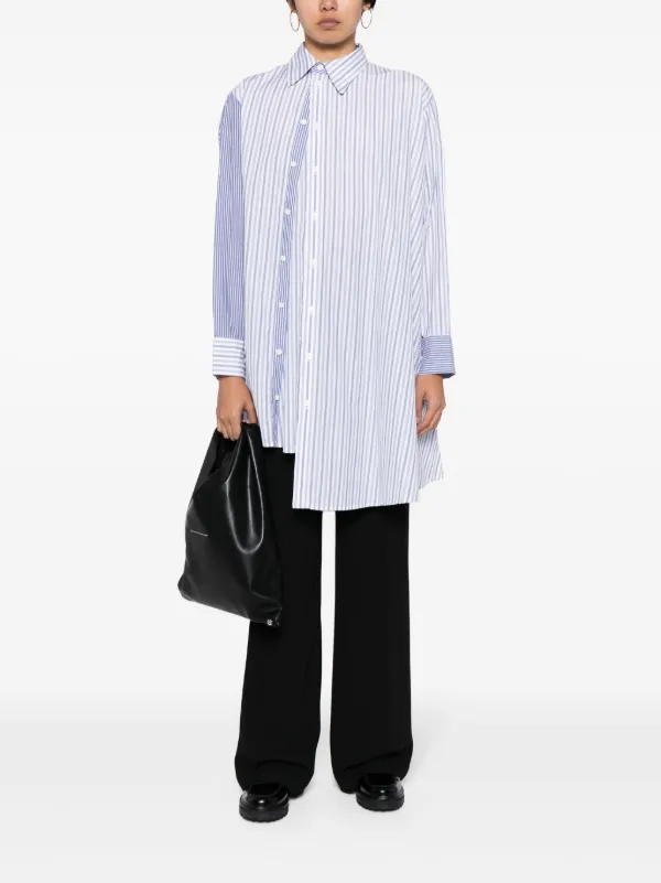 Yohji Yamamoto ストライプ シャツ | ホワイト | FARFETCH JP