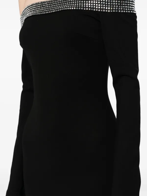 knee length dresses for ladies David Koma Crystal Embellished Mini Dress  Runway Catalog