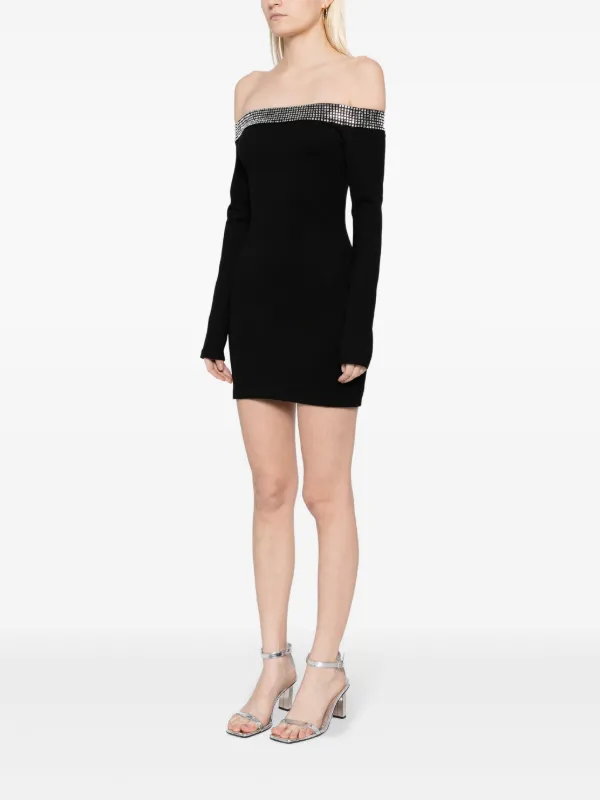 knee length dresses for ladies David Koma Crystal Embellished Mini Dress  Runway Catalog