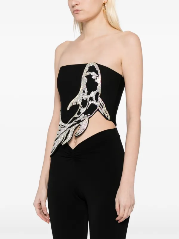 【DAVID KOMA】BLACK WAIST-MARK peplum BELT DAVID KOMA】BLACK WAIST-MARK peplum BELT