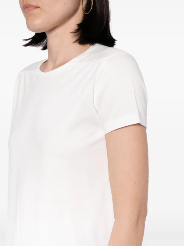 【送料&関税込】Rick Owens Cotton Crew-neck T-shirt Rick Owens Cotton t-shirt with a crew neck | Women's