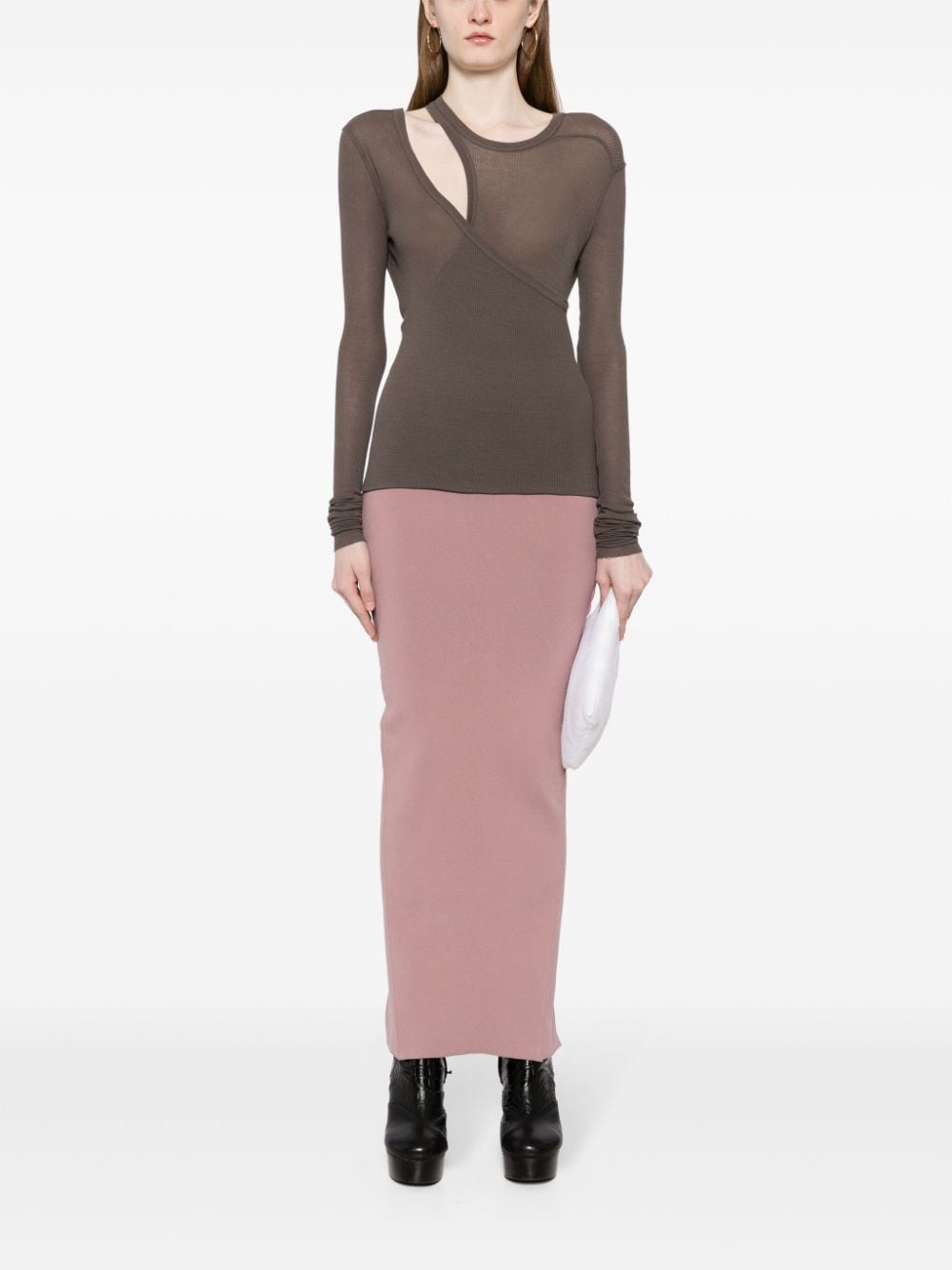 Rick Owens Maxi-rok Roze