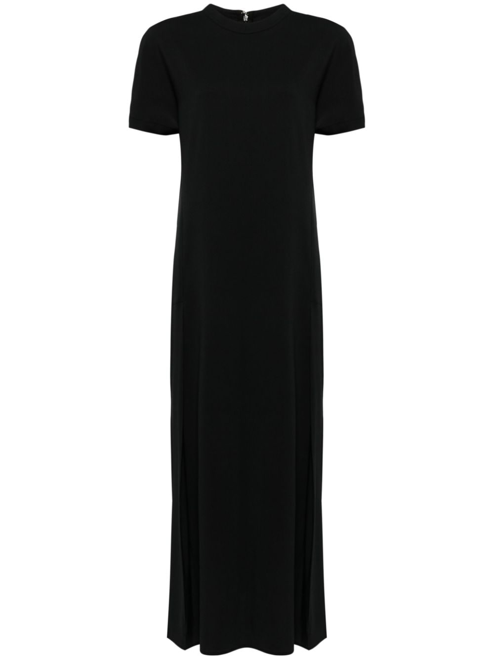 Studio Nicholson T-shirt Maxi Dress In Black