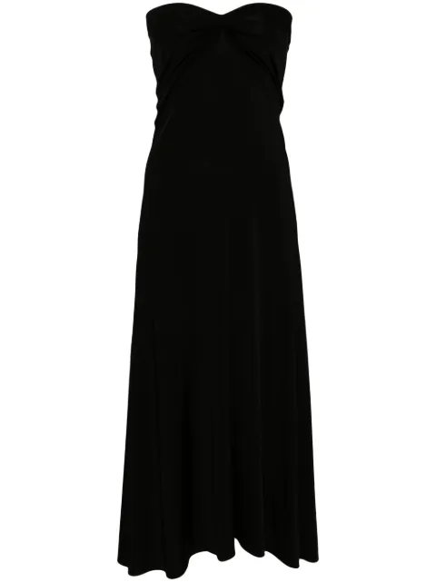 David Koma strapless maxi dress