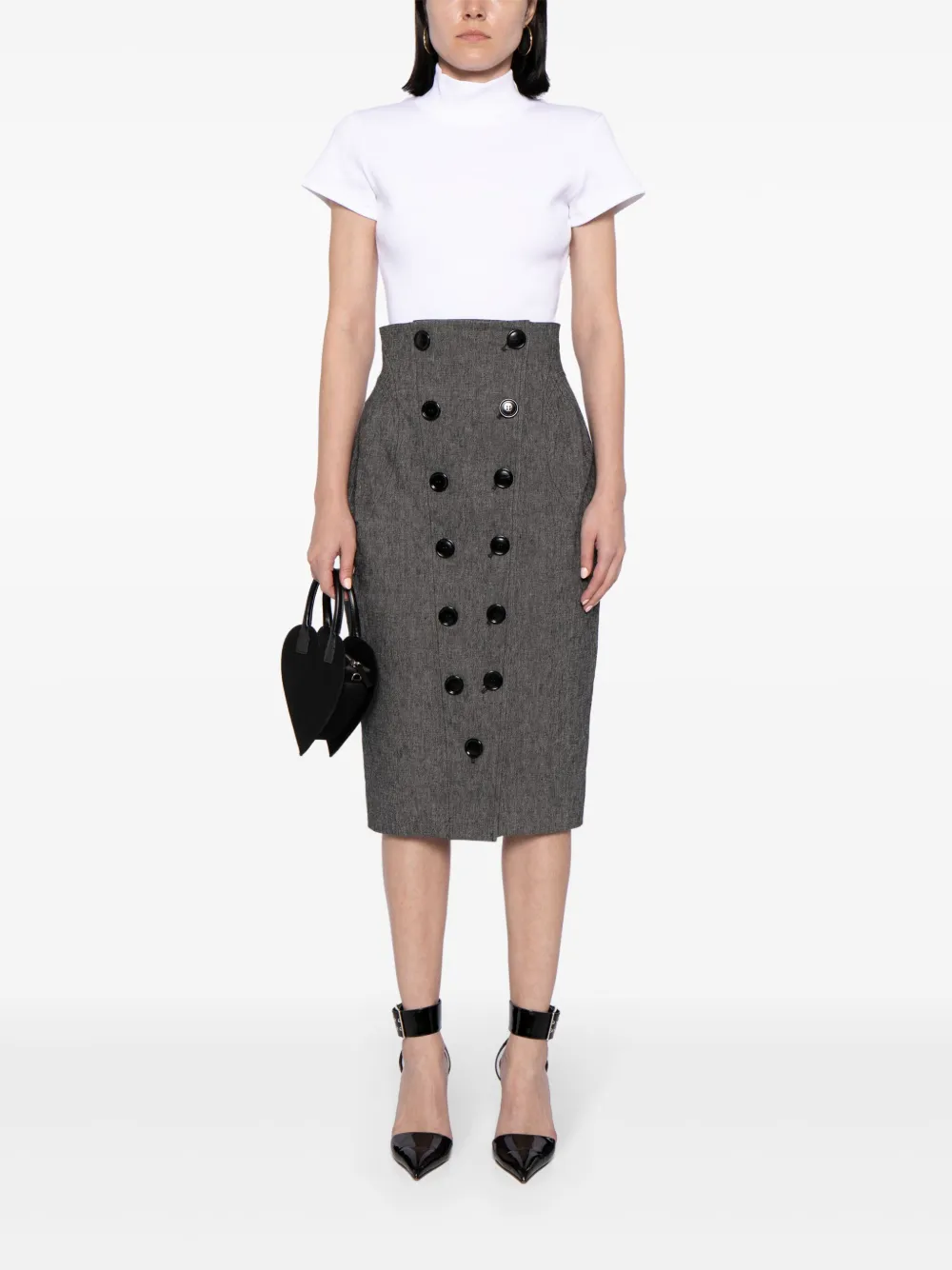 Alaïa buttoned pencil skirt | Pencil Skirts | Image 2