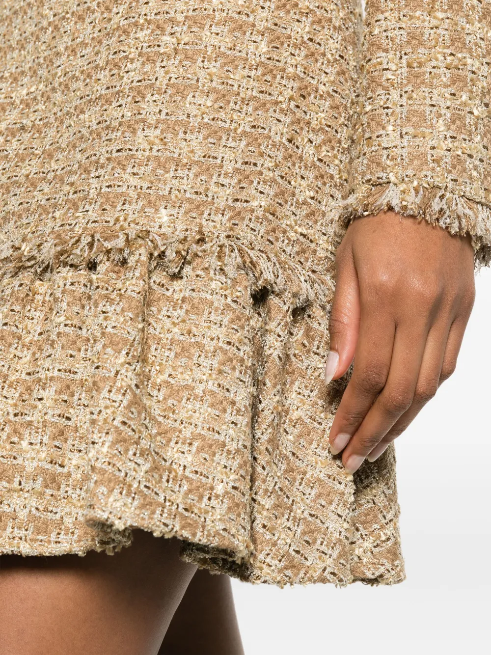 TWINSET Rok met A-lijn Goud