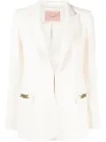 TWINSET Oval T-chain blazer - Neutrals