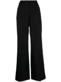Christopher Esber high-rise wide-leg trousers - Black