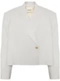 KHAITE Raymond double-breasted blazer - White