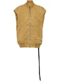 Rick Owens DRKSHDW Jumbo Flight zipped gilet - Brown