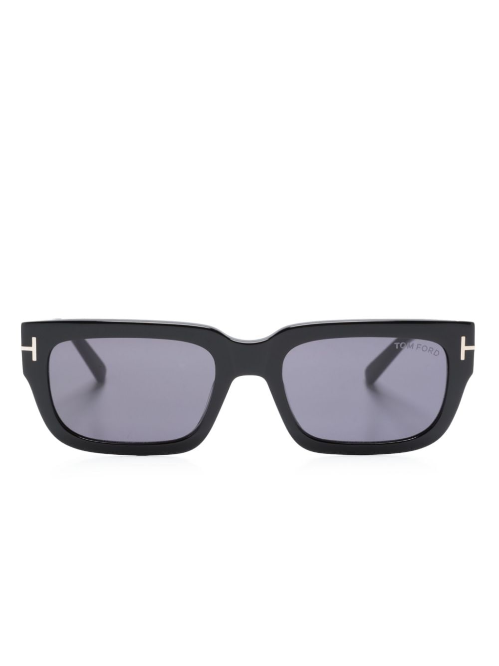 Tom Ford Rectangle-frame Tinted Sunglasses In Schwarz