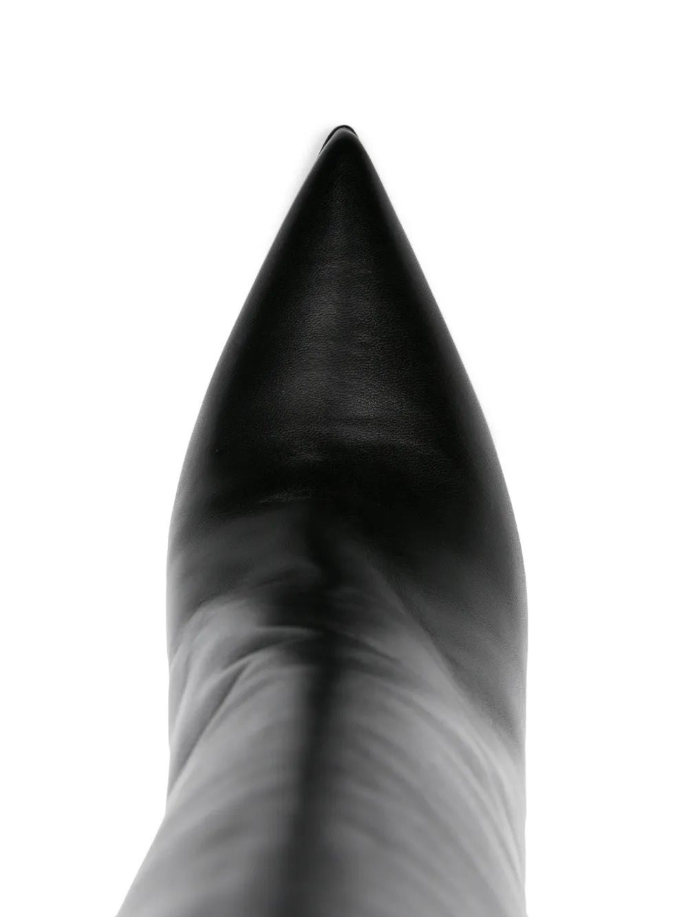 Le Silla Eva 120mm Knee-length Leather Boots In Schwarz