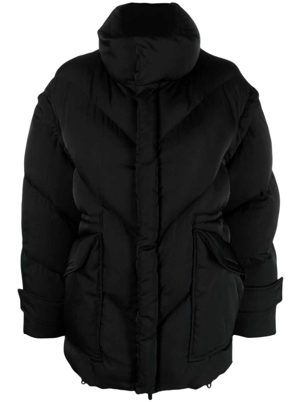 DEL CORE FUNNEL-NECK QUILTED JACKET