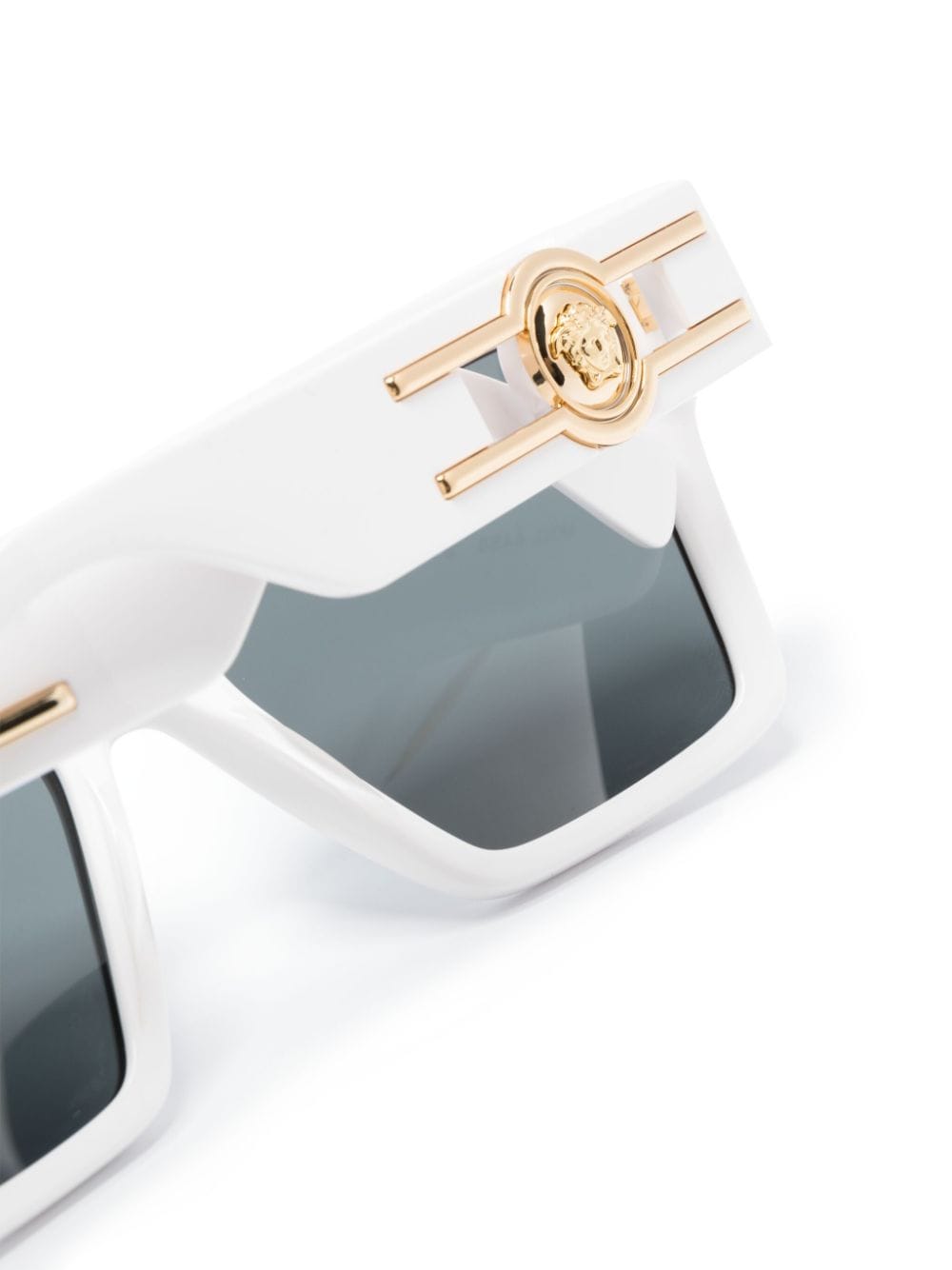 Versace Eyewear Zonnebril met vierkant montuur Wit