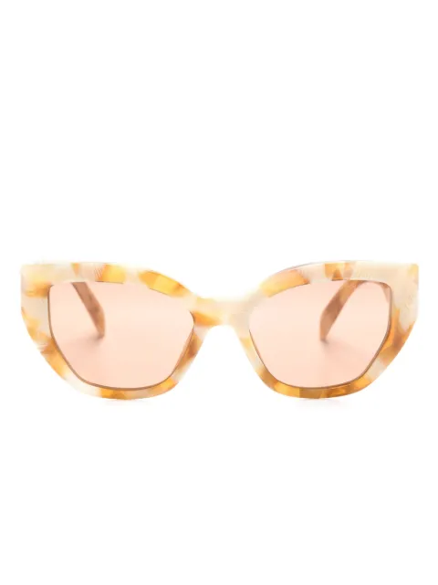 Prada Eyewear butterfly-frame tinted sunglasses