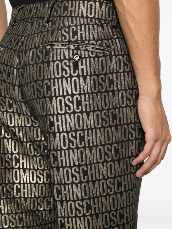 Moschino スリムパンツ | ブラック | FARFETCH JP