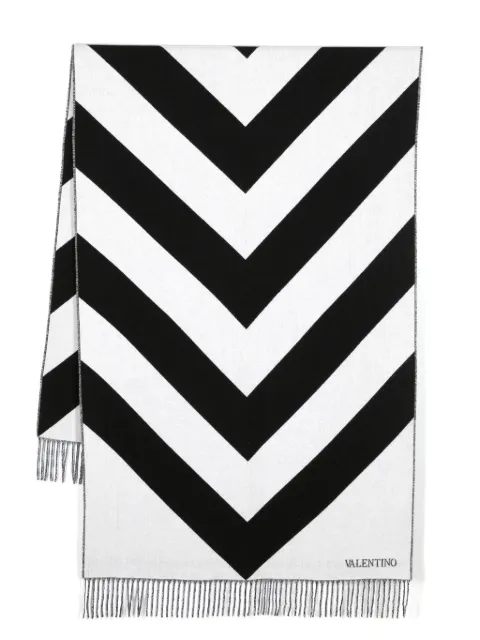 Valentino Garavani Strhype fringed scarf