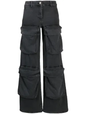 【Giuseppe Di Morabito】ワイドレッグデニムジーンズ Giuseppe Di Morabito ウィメンズ ワイドジーンズ通販 - FARFETCH