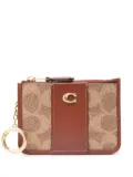 Coach Mini Skinny canvas ID case - Brown