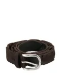 Orciani interwoven belt - Brown