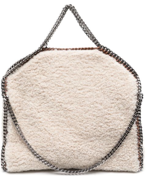 Stella McCartney faux-shearling tote bag Women