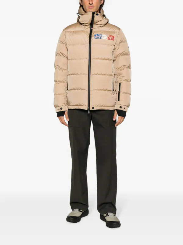 Moncler Grenoble パデッドジャケット | ブラウン | FARFETCH JP