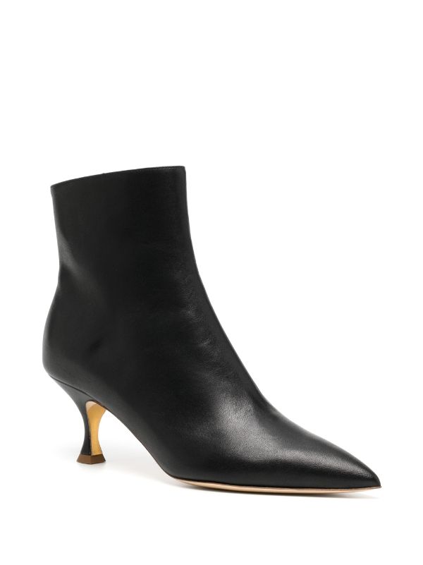 Rupert Sanderson Kenna 70mm Leather Ankle Boots Farfetch