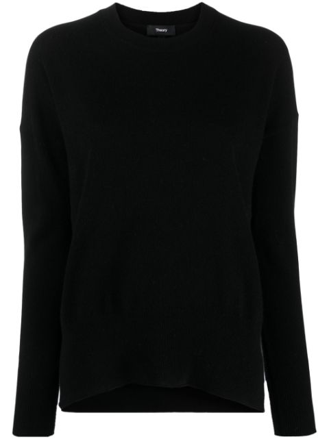 Theory crew-neck cashmere jumper