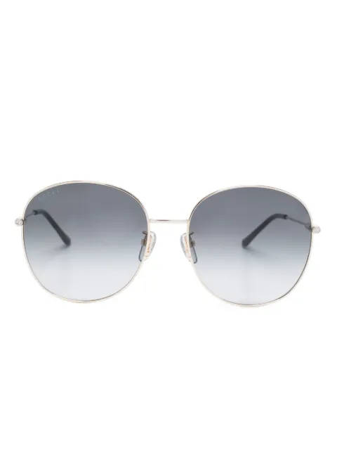 Gucci Eyewear lentes de sol con armazón redonda